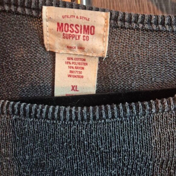 EUC MOSSIMO grey pullover - size XL - Picture 1 of 3